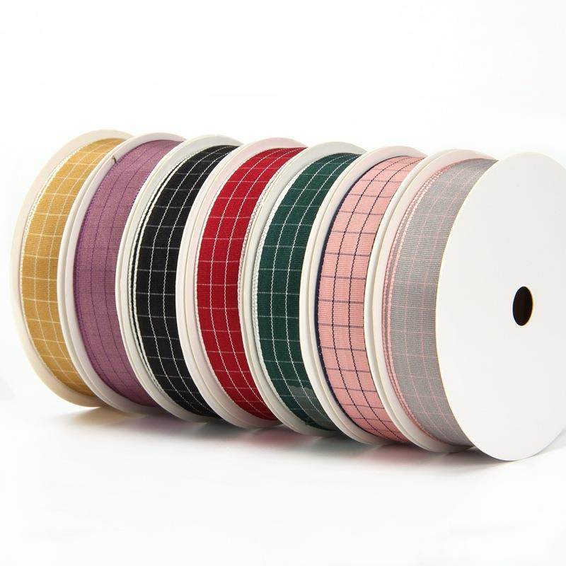 格子丝带蝴蝶结饰品DIY鲜花礼盒包装织带蛋糕烘焙节日彩带,纺织面料/辅料/配套,织带/丝带/缎带,淘宝优惠券,粉丝福利购,淘宝优惠卷