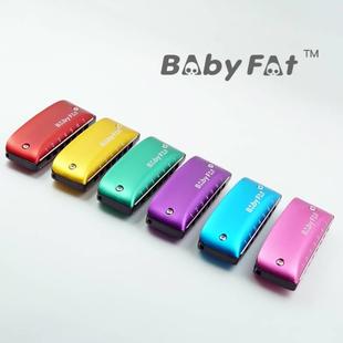 7七孔蓝调布鲁斯彩色初学口琴PADDY乡村小调时尚 Babyfat 挂饰BF