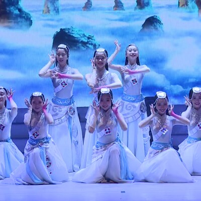 速发藏族天浴演出服裙场舞大码摆开新款表少套装演数民族风舞蹈服