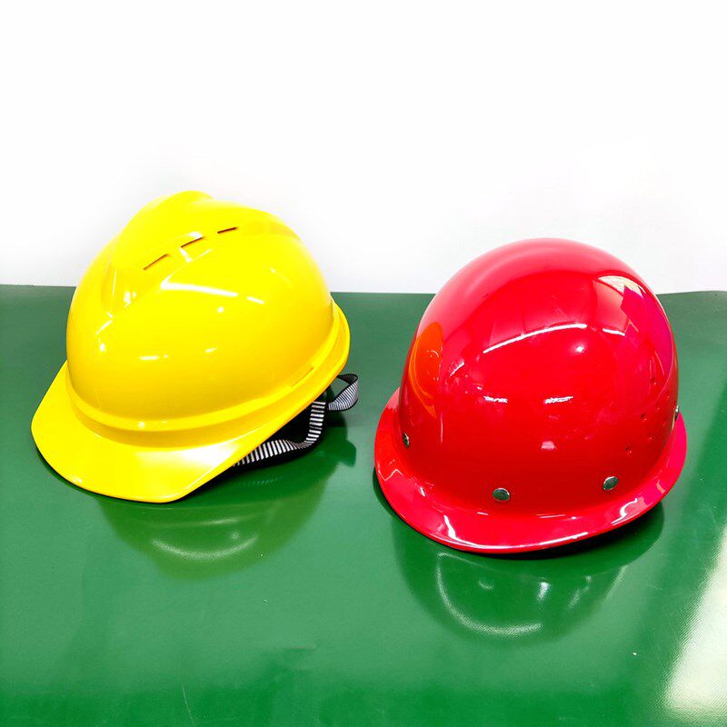 速发工地安全帽防砸建筑工程红色领导戴玻璃钢安全帽福建市可印字