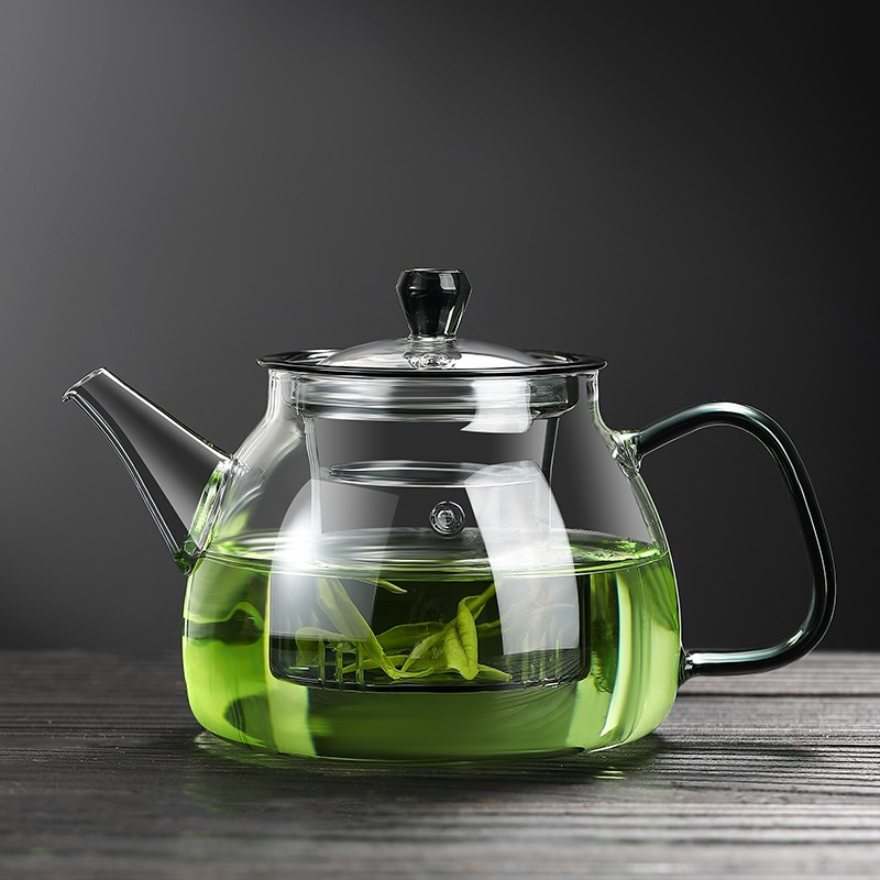速发玻璃茶壶泡茶壶家厚加用耐高离大容量茶水分温煮茶壶单壶功夫
