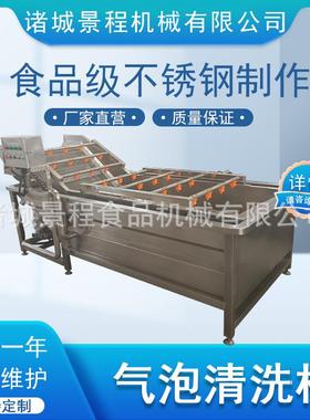 咸菜脱盐设备自动酱菜加工清洗机空心菜龙须菜气泡清洗机