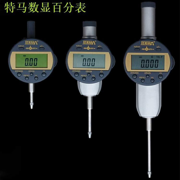 TERMA特马数显百分表0-12.7*0.01mm测量IDA-910N电子数显百分表