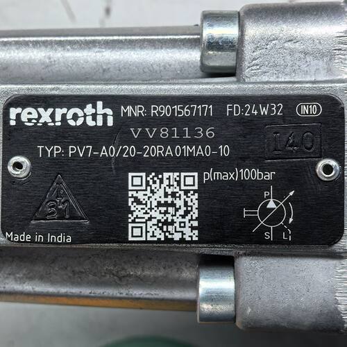 R901567171PV7-A0/20-20RA01MA0-10#Rexroth-PV7系列叶片泵
