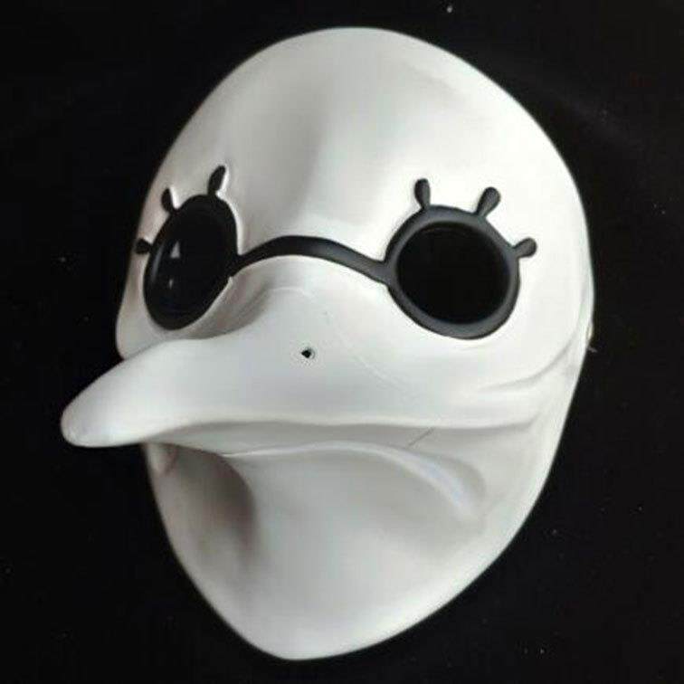 瘟疫鸟嘴医生面具万圣节朋克面罩刺客信条兄弟会游戏树脂脸罩装扮