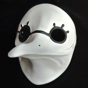 瘟疫鸟嘴医生面具万圣节朋克面罩刺客信条兄弟会游戏树脂脸罩装扮