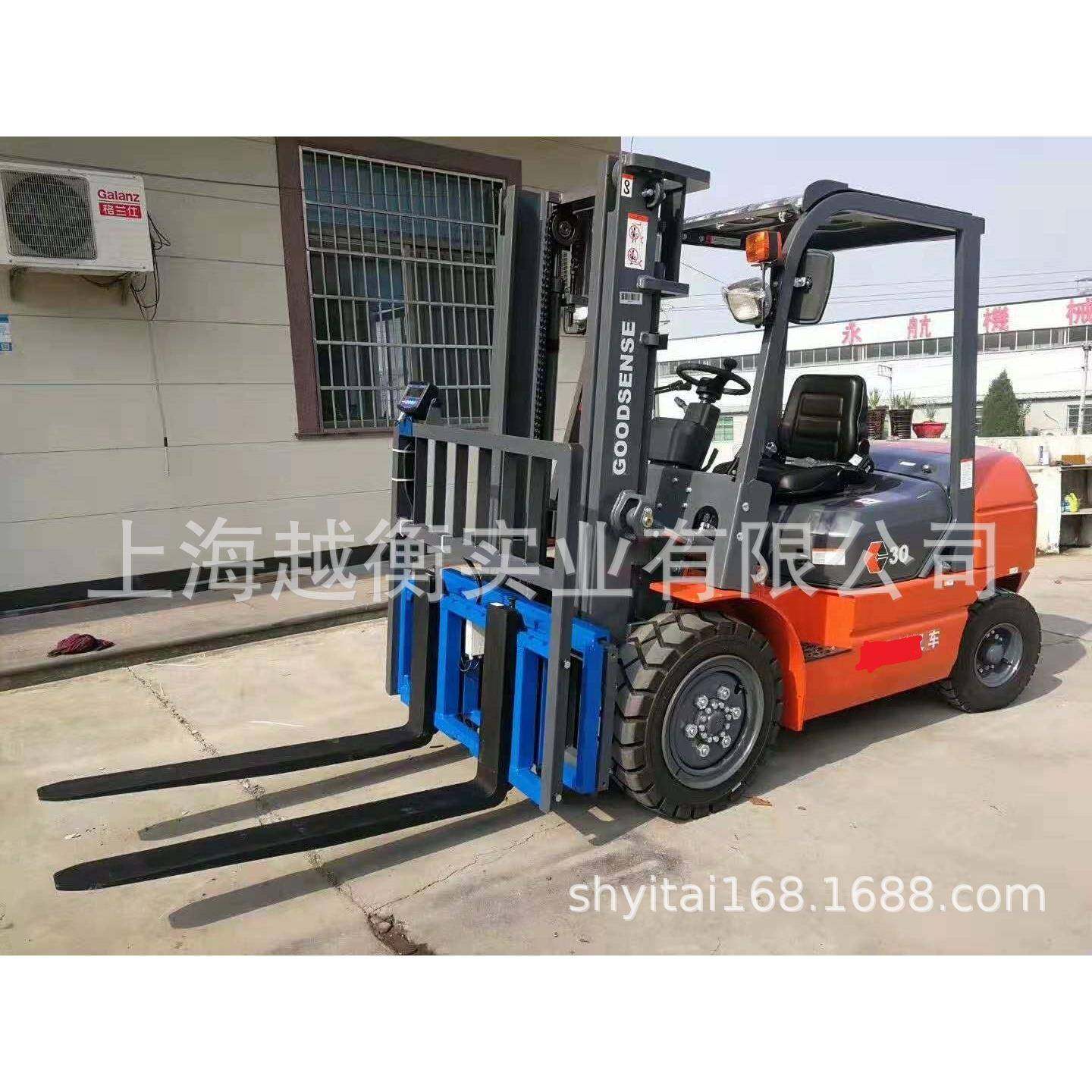 3000kg柴油叉车加装电子称3吨电动叉车电子称价格