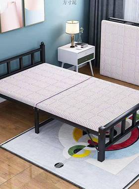 折叠床单人家用成人出租房陪护办公室午睡简易租房双人便携午休床