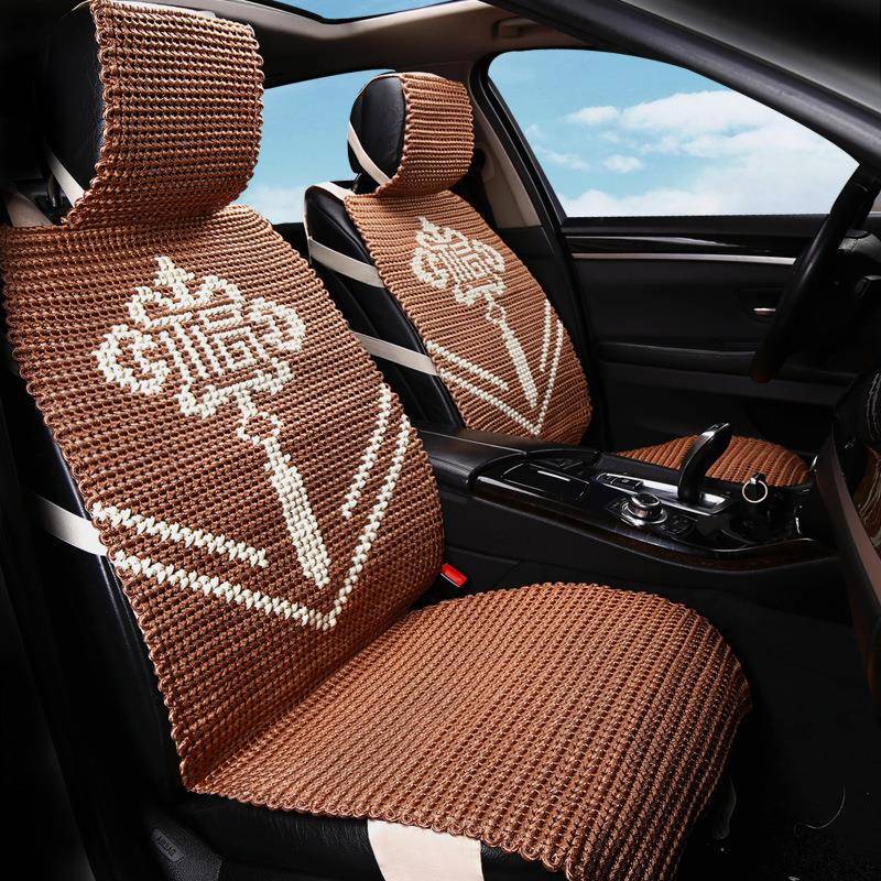 LYZD中国结款手编汽车坐垫夏季新款微供座垫套内饰用品