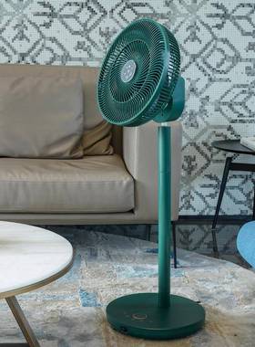 出口款空气循环扇直流电机台立两用落地扇遥控摇头电风扇