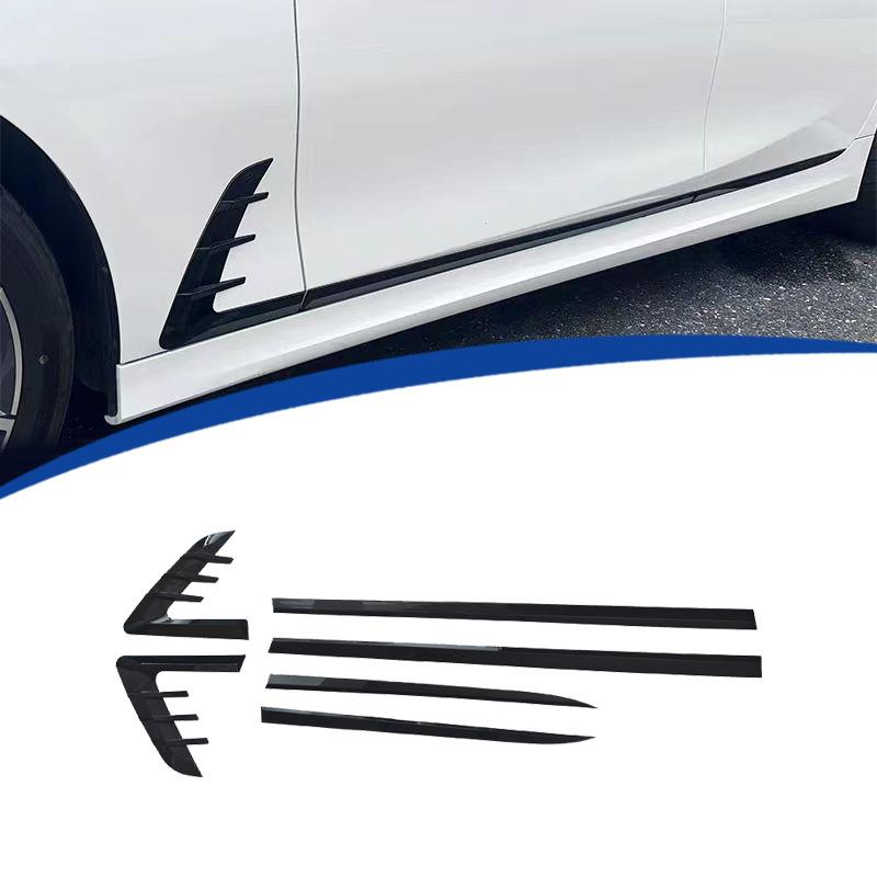 适用2019-2024款宝马长轴3系G20加装车门饰条6件套