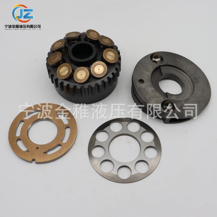 KYB液压马达MSF46配件缸体柱塞配油盘回程盘主轴