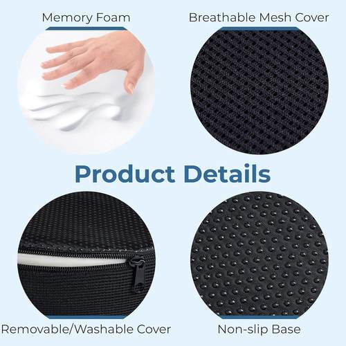 垫椅子座坐不累慢记忆棉回弹凳久子垫子办公室沙发软加厚pillow屁