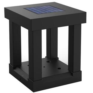 新款8214太阳能柱灯ELD灯别墅花园四围墙方庭院灯头户外装饰柱子