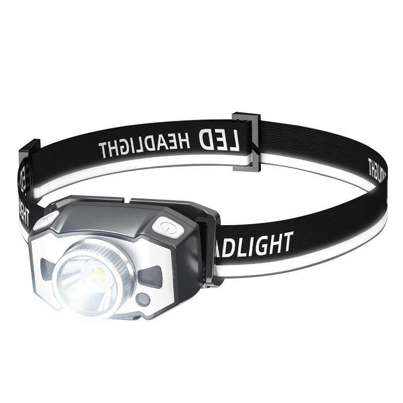 LD感应变焦户头灯强光充电超亮矿灯E戴头式夜感应头灯钓钓鱼外超,户外/登山/野营/旅行用品,头灯,淘宝优惠券,粉丝福利购,淘宝优惠卷