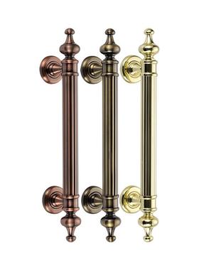 玻璃门不锈拉钢手29886欧式仿古木门门店房ktv包厢酒对装把手