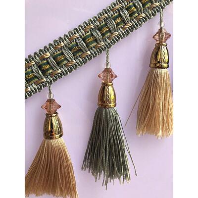 帘头边珠子花吊窗穗帘辅料古装装饰JNF品灯套装饰边饰边