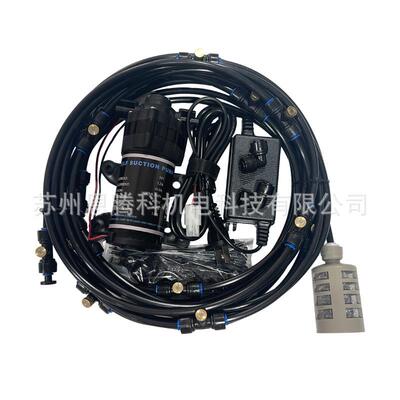LSL自吸泵4园0G24v静音泵低雾化造系统花灌溉压雾降温加湿造景滴