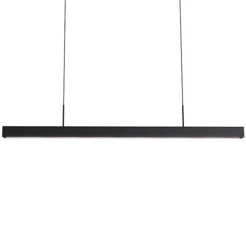 极简餐厅吊灯北欧设计师一字吧台灯饭厅办公室餐桌灯长条led灯具