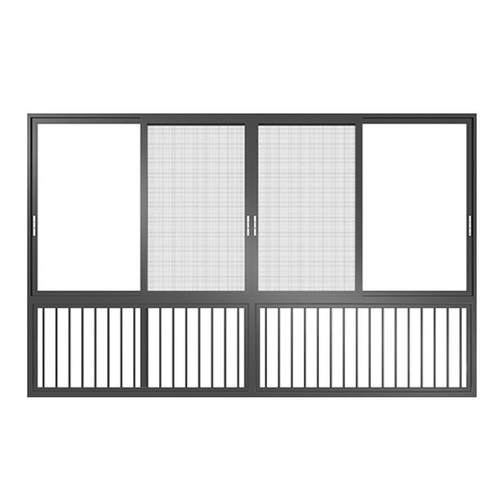 佛山工厂重型移门钛镁合金中空钢化玻璃隔断门客厅厕所阳台推拉门