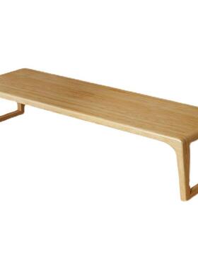 老榆木12185实木榻榻米茶几坐日桌式禅意飘窗泡轻奢矮茶地桌组合