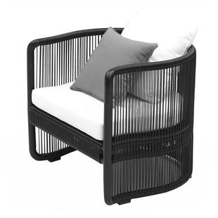 43闲沙发藤家具室外院花休藤编桌 户外园藤椅3894 创意新中式 风格