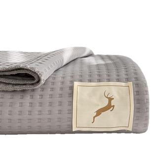 凉夏季 华夫格100锦纶感被薄单SJS20250双人可水洗空外调房盖 新款