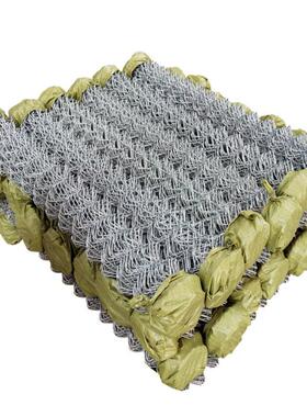 球场体育场包塑勾花围网隔离围围篮球场绿色铁TWA丝网菱形勾栏花