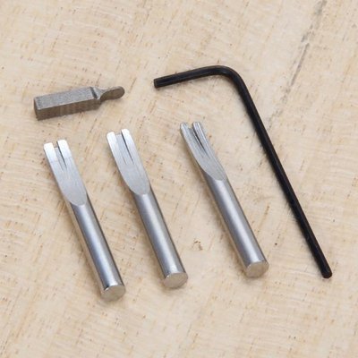 现货5 i 1 Steel Lr s Adable Stitchig Groover Cr
