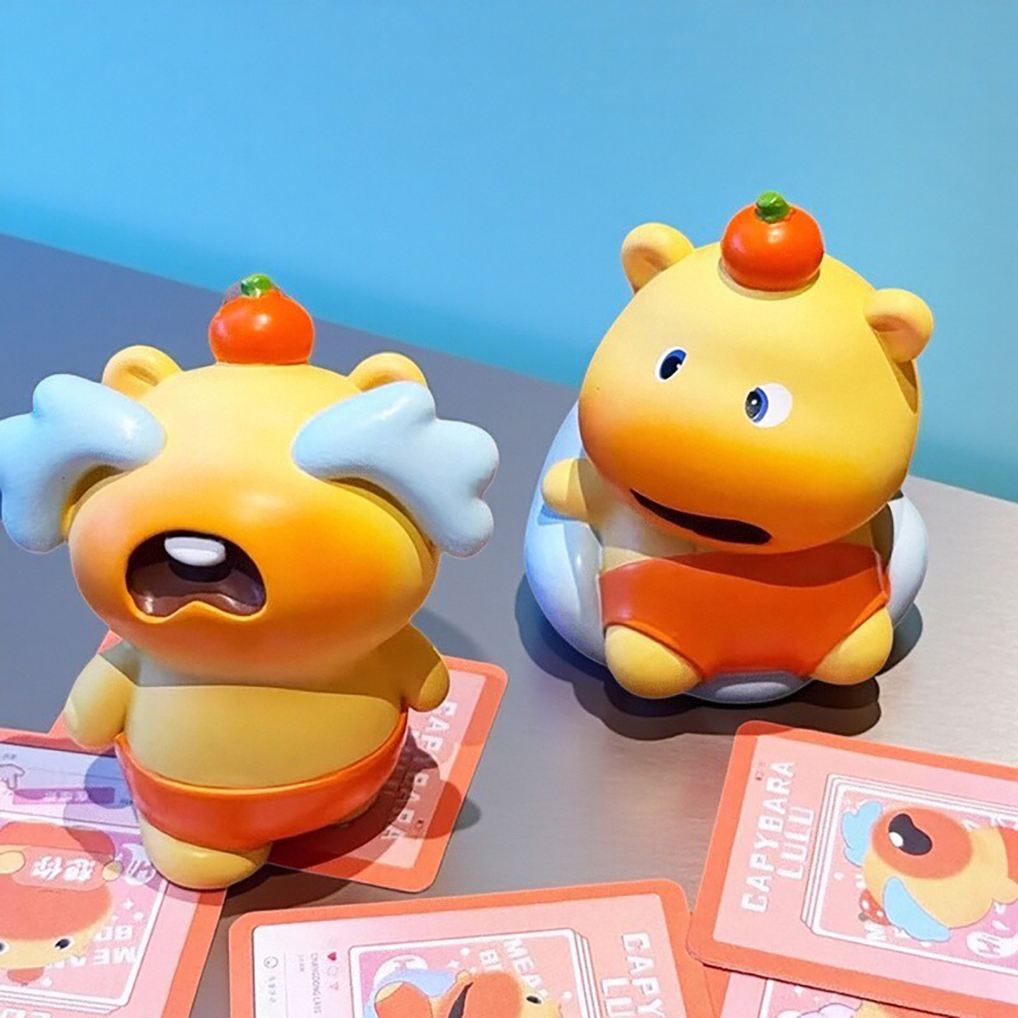 网红玩偶摆件水豚噜噜盲盒解压治愈工位桌面摆件手边周边装饰礼品,家居饰品,桌面摆件,淘宝优惠券,粉丝福利购,淘宝优惠卷