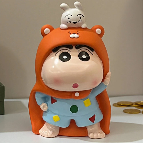 哇！好可爱的蜡笔小新存钱罐啊！