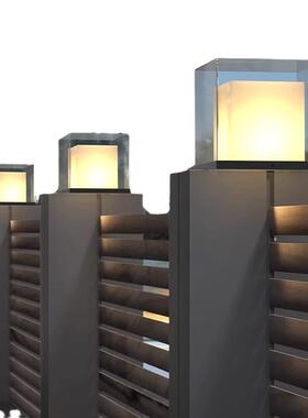 户灯外别墅门柱灯大门柱子墙室外门头防水简约73738太庭院阳围能