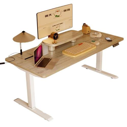电动升降桌电脑桌学习桌智能升降工作台升降办公桌书桌