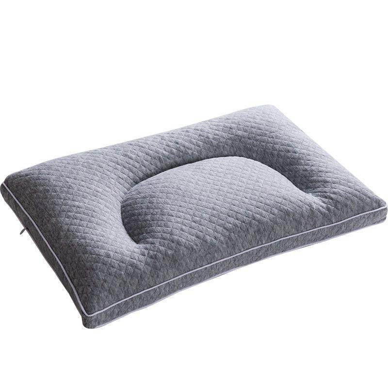 针织棉pe软管枕头tpe成人C型日式分区空心枕头可水洗软管枕,床上用品,枕头/枕芯,淘宝优惠券,粉丝福利购,淘宝优惠卷