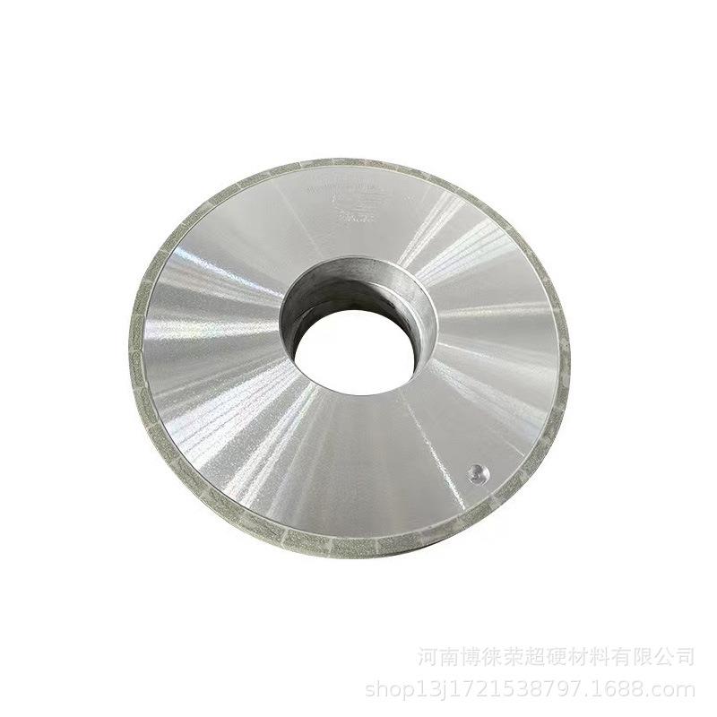 河南博徕荣陶瓷砂轮磨边磁材灰铁橡胶球墨铁打磨轮厂家精加工