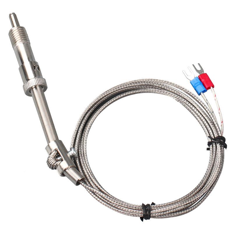 型E型M无品牌/12压簧式热电偶温度传感控器感测温仪k电热偶温器探