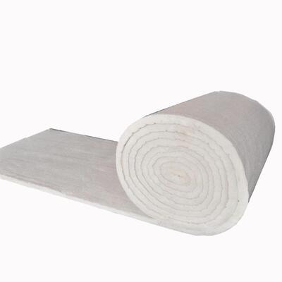 白色保温阻燃棉毯锅炉管道纤维棉卷毡隔热隔潮硅酸铝针刺毯