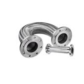 隧道抽水用金属软管大口径编织软管法兰金属软管304不锈钢波纹管