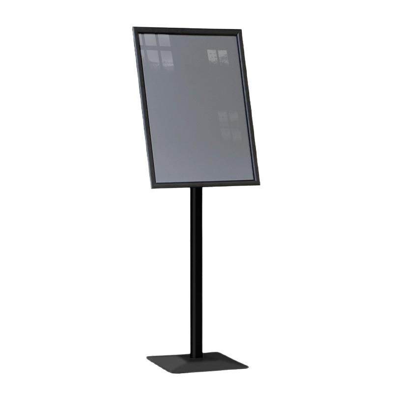 商场A3A4铝合金指示牌立式广告牌落地式海报架加重底座促销展架