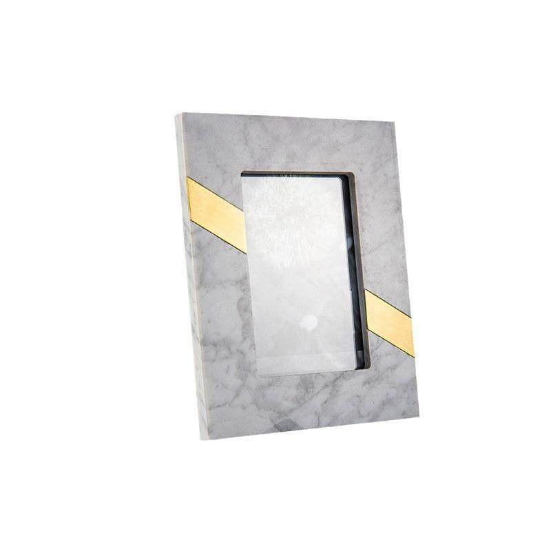 天然大理石相框摆台ins北欧现代简约6寸7寸创意相架组合摆件,家居饰品,DIY亲子装饰画,淘宝优惠券,粉丝福利购,淘宝优惠卷