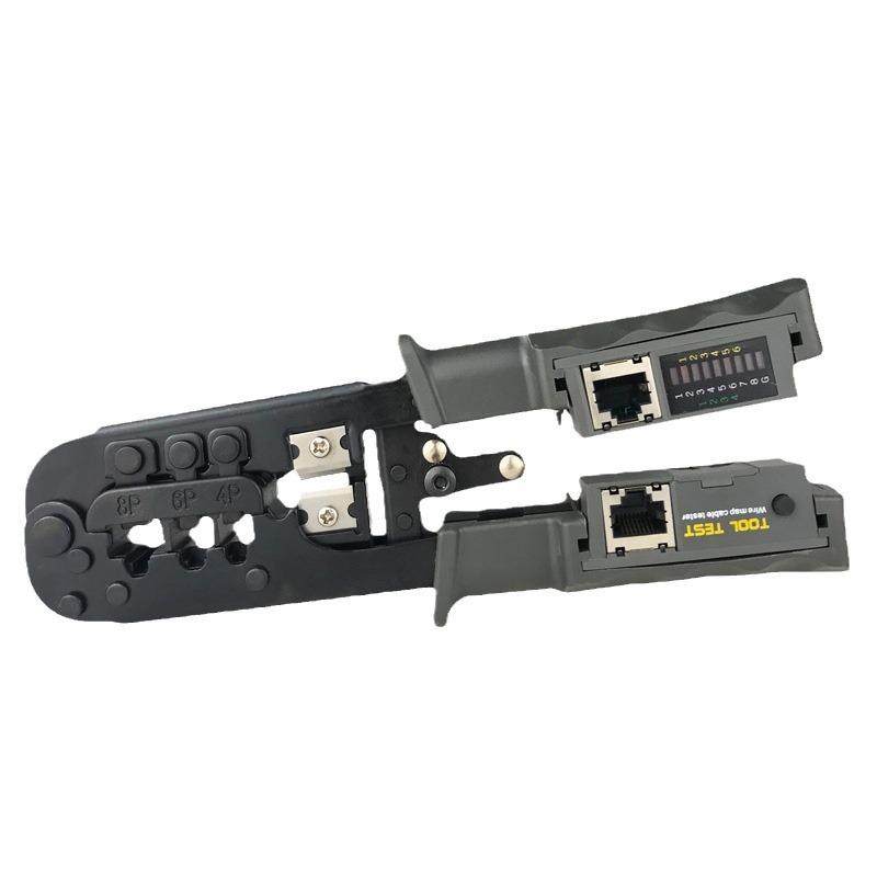 带网络测试仪五类六类压线钳多功能网线钳水晶头测线仪通断测试