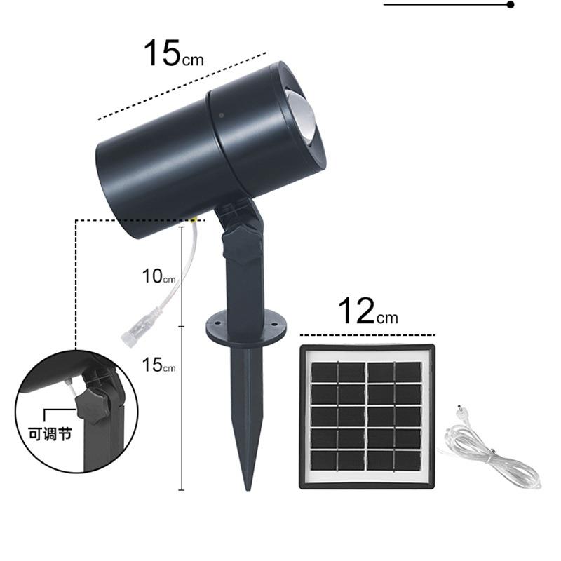 LED幻彩超亮太诞阳能灯R氛GB七彩圣TY-02装饰围庭院灯灯户外夕阳
