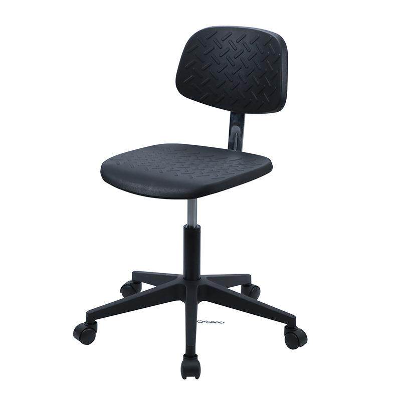 PU发泡防静电椅子靠背无尘实验室专用凳子升降办公室会议前台转椅