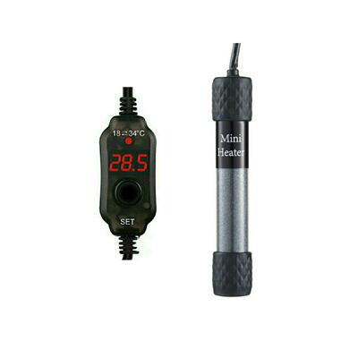 鱼缸迷加热棒数显短小型超你电控子温石英SC-06A防爆玻璃变频底滤