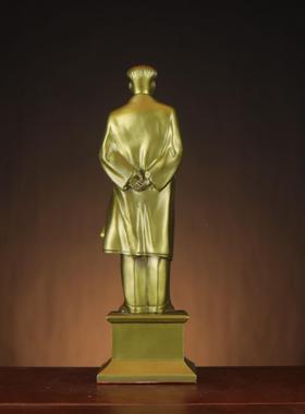 毛爷手爷铜像家居公室摆件挥主席风衣主UVE席国大典毛主席办站像