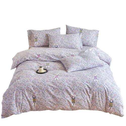 碎花小清新加厚全棉四棉件套纯棉三套宿舍床单件套被10000000-60