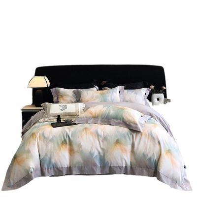 秋冬纯北轻金太阳奢全棉加厚磨毛四件套亲XCV肤欧棉被套1.8m床上