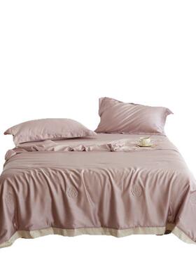 10被S奥0地利兰精天丝夏四件套冰丝夏MWDM被可机洗空调被凉夏季薄