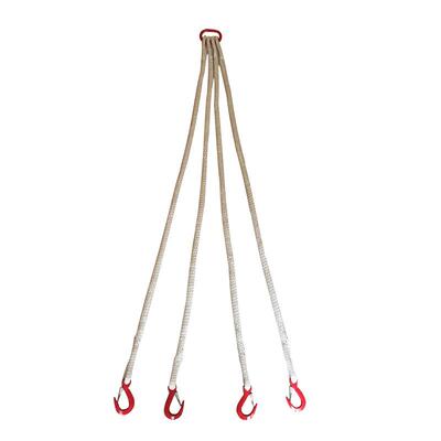 多腿尼龙吊装索具两腿CBY三涤纶绳2米扁平起叉绳重吊装高强吊耐磨