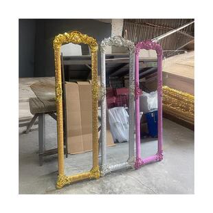金试衣镜子宿用舍立支架穿衣镜 全身镜ZFD现货家服装 欧式 落地属式